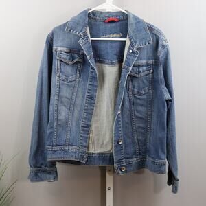 Austin Clothing Co. Women’s Denim Jacket Size L Classic Jean Style